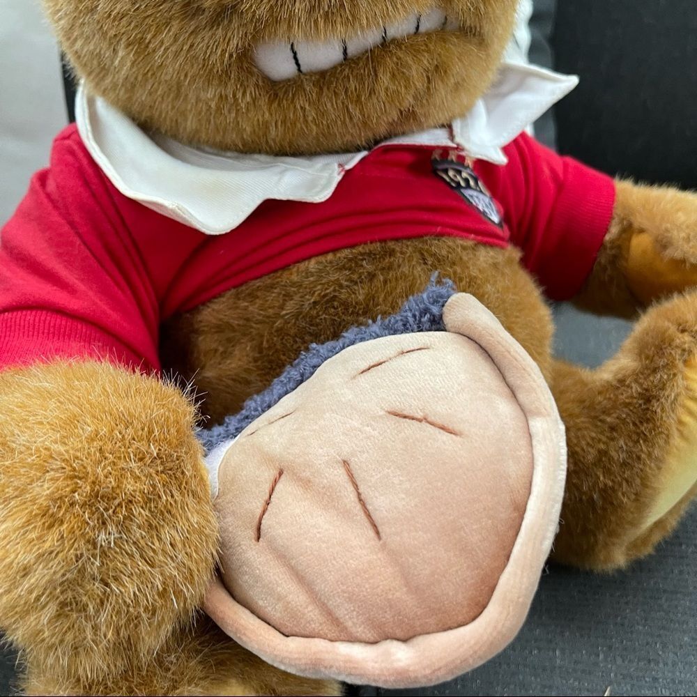 Land’s End Gund 1996 Kid Kodiak Authentic Rugby Bear preowned - Picture 3 of 11